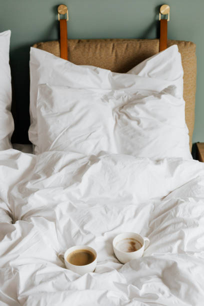 istock Morning coffee in bed during lockdown 2158512531