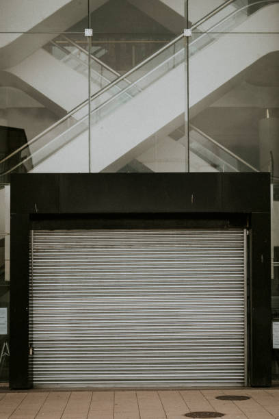 istock Mall closed due to Covid-19 outbreak. BRISTOL, UK, March 30, 2020 2158512585