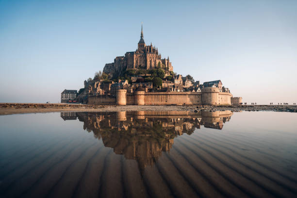 istock Le Mont-Saint-Michel in Normandy, France 2158516085