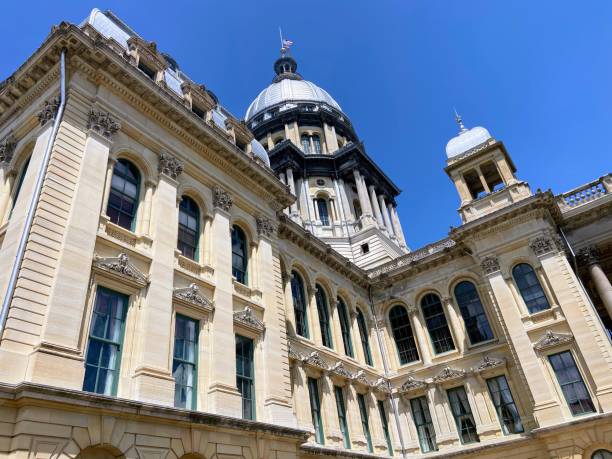 istock Illinois State Capitol Building in Springfield 2158523890