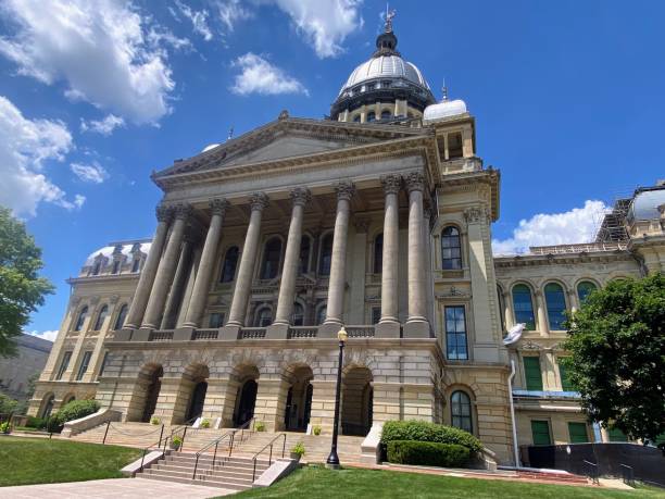 istock Illinois State Capitol Building in Springfield 2158523939