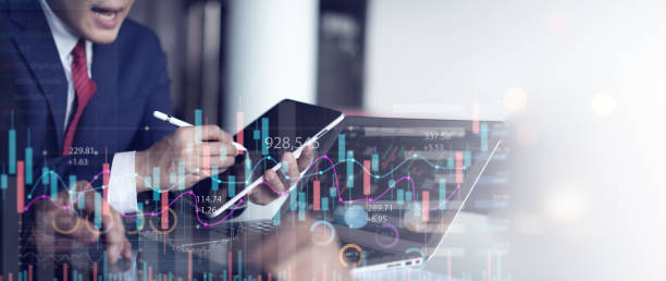 istock Businesspeople analyze data for business success, business team analyzes sales reports with key performance indicator (KPI) dashboards, customer insights. 2158524267