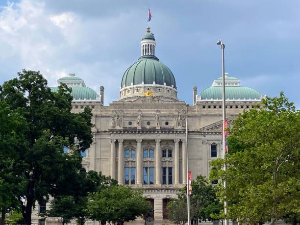 istock Indiana State Capitol Building in Indianapolis 2158524798