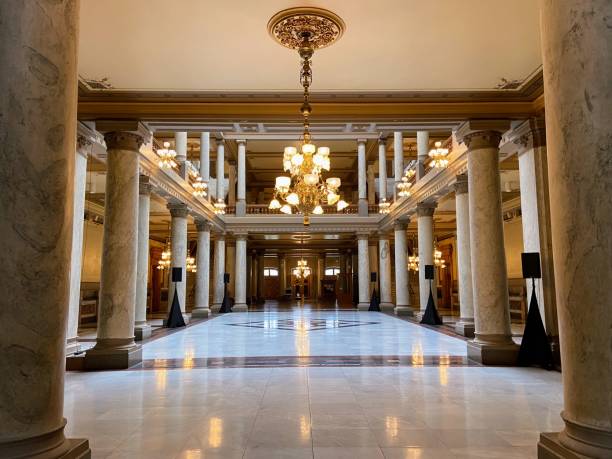 istock Indiana State Capitol Building in Indianapolis 2158524820