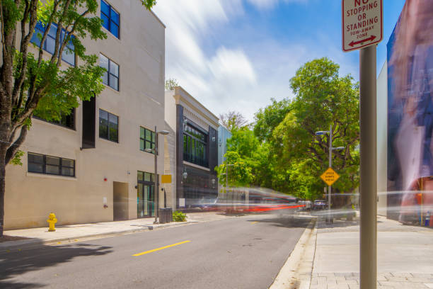 istock Long exposure photo. Miami Design District 2024 2158525650