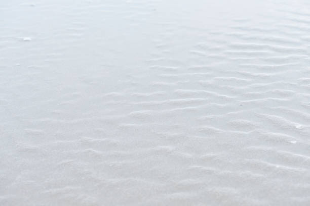 istock Natural white sand on the beach background 2158525764