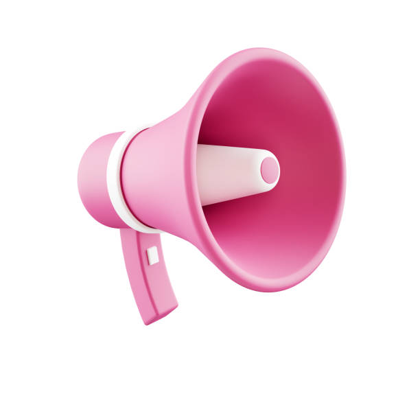 istock 3d megaphone loud speaker icon on white background 2158532405