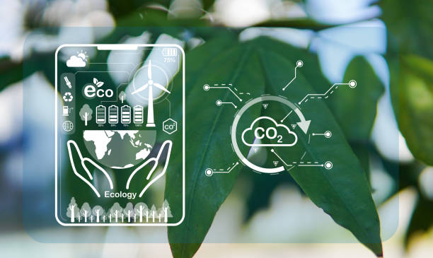 istock Environment. Crystal ball on moss in green forest. there is a symbolic icon Inclusive Environment, Ecology, Earth Day, Forest Conservation, CSR, ESG, NET ZERO 2158543503