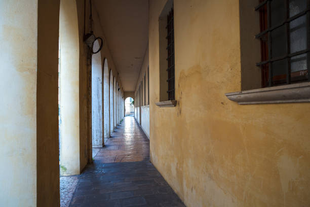 european style architectural scenery