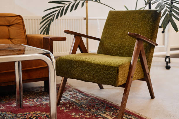 istock Retro Chair in Lobby 2158547159