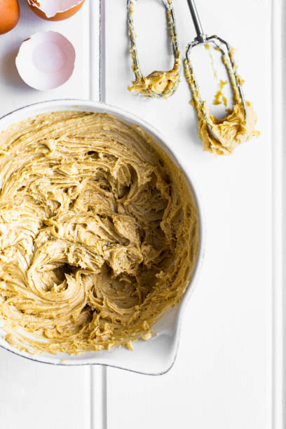 istock Fresh mixture for homemade lemon cake recipe 2158547406