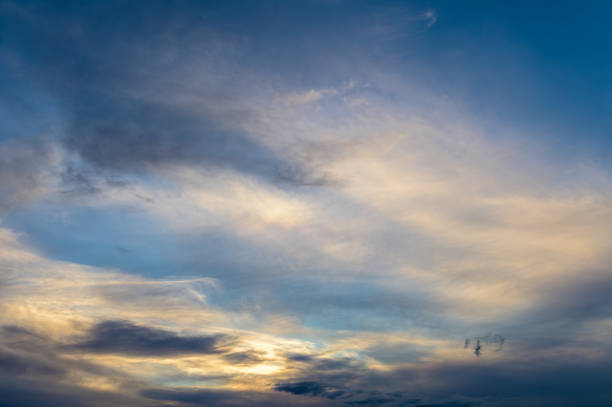 istock Beautiful of the clouds during sunset. 2158548050