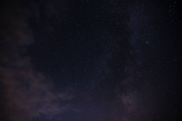 istock Milky Way stars photographed with wide angle lens. 2158550931
