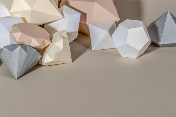 istock 3D geometric shapes on a dull pastel background 2158553178