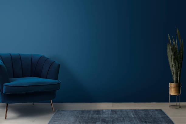 istock Retro living room interior design 2158555639