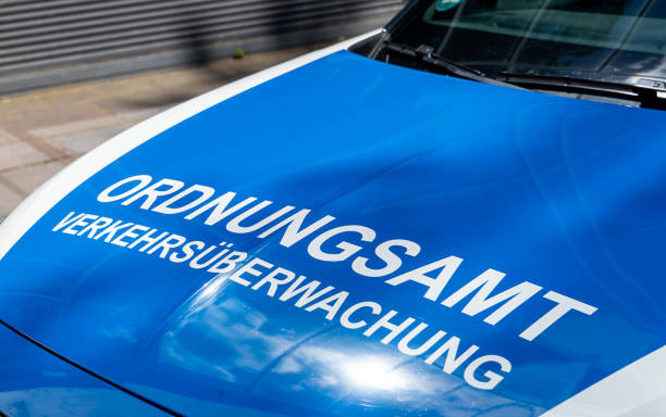 istock Close-up of car from local parking control - Ordnungsamt 2158559711