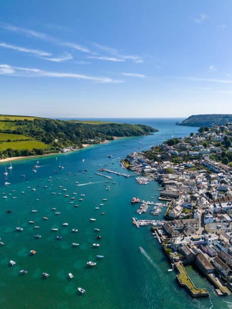 istock Aerial view of Salcombe 2158560056