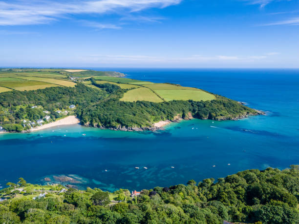 istock Sandy Mill Bay beach in Salcombe 2158560726