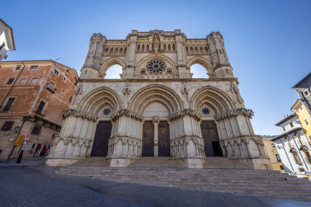 Cuenca old town, UNESCO site, Kastilie La Mancha, Spain