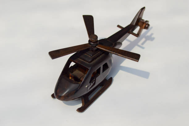 istock Wooden helicopter toy 2158566250
