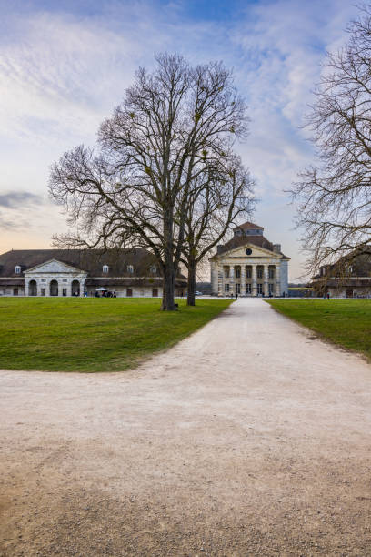 istock Royal salt work complex in Arc-et-Senans, UNESCO World Heritage Site, Franche Comte, France 2158567032