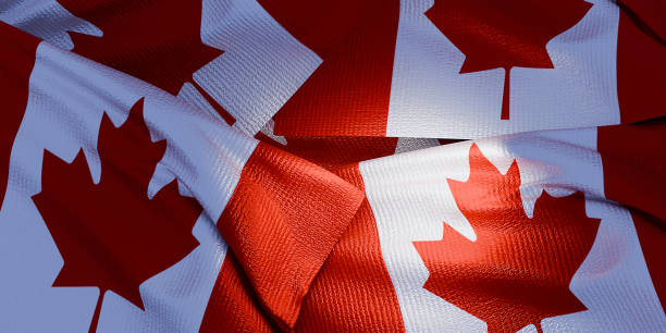 istock 1 July is Happy Canada Day background template with Canada flag maple leaf. use to background, banner, placard, card, poster design, celebrating Canada independence day banner. 2158573895