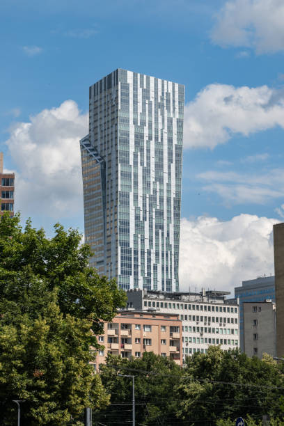 istock Architectural Elegance: Modern Skyscraper in Urban Landscape 2158575317