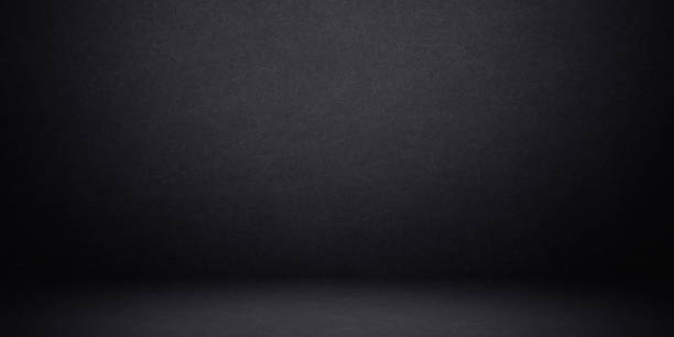 istock Abstract black gray and white vintage gradient background empty room used for display product ad web template 2158586988