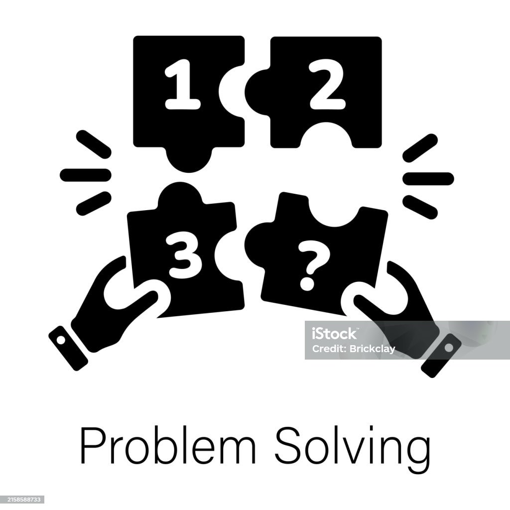 Problem Solving Stock Illustration - Download Image Now - Cooperation ...