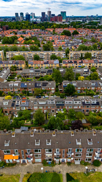 istock Utrecht: Cityscape urban area in The Netherlands 2158591313