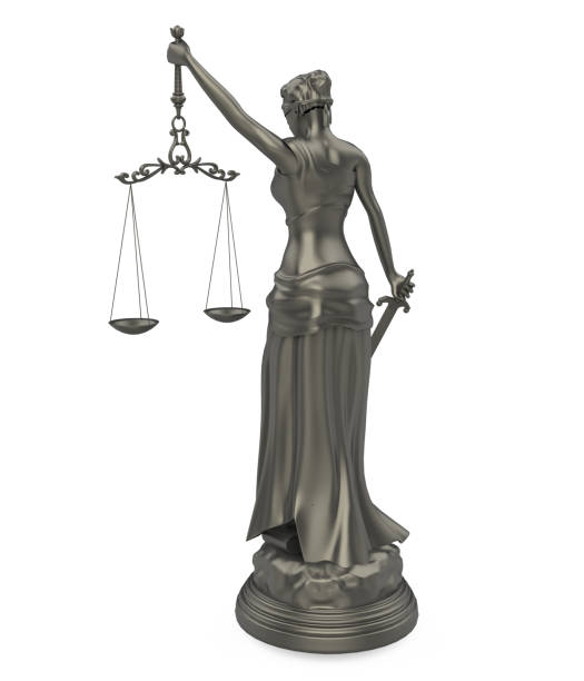 istock Lady Justice Themis Statue Isolated 2158594275