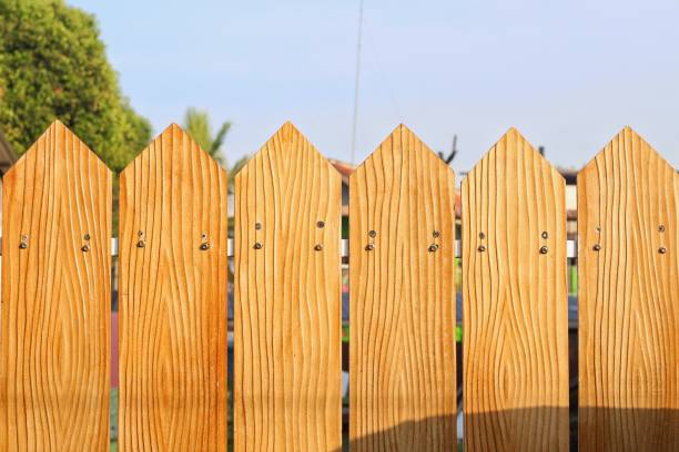 istock Wooden Fence 2158598147
