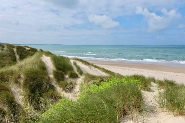 istock The sand dunes system at Morfa Harlech National Nature Reserve, Harlech beach, Eryri, also known as Snowdonia, North Wales. 2158598271