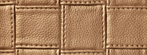 Close up shot featuring a metal zipper on a patterned fabric surface, showcasing the texture and design details of the material and the functional hardware of the zipper