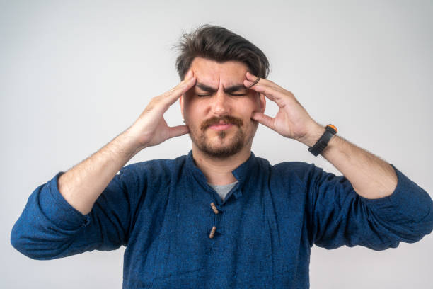 istock Troubled man suffering mental illness 2158612223