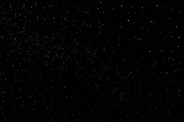 istock Stars in space. Galaxy space background. Glowing stars in the night. 2158623558