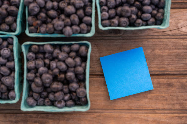 Blue sticker in your everyday life