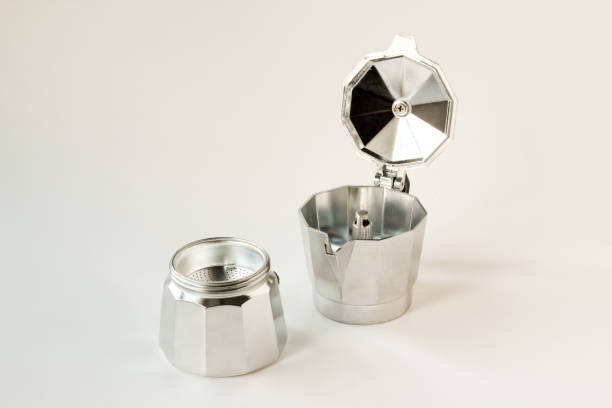 istock Italian Metal Coffee Maker 2158634298