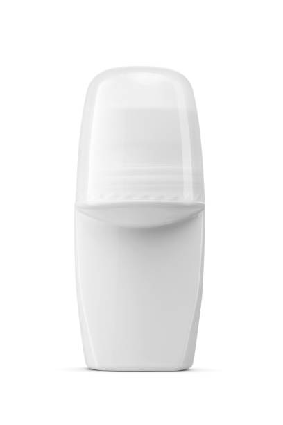 istock Blank plastic roll-on antiperspirant deodorant bottle ready for your design isolated on white. 2158634429