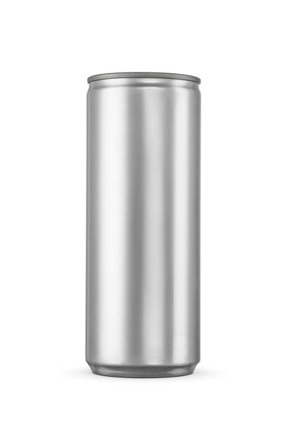 istock 250ml clean aluminum beverage drink soda slim can isolated on white. 2158634461