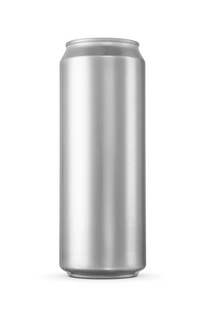 istock 500 ml clean aluminum beverage drink soda can isolated on white. 2158634475