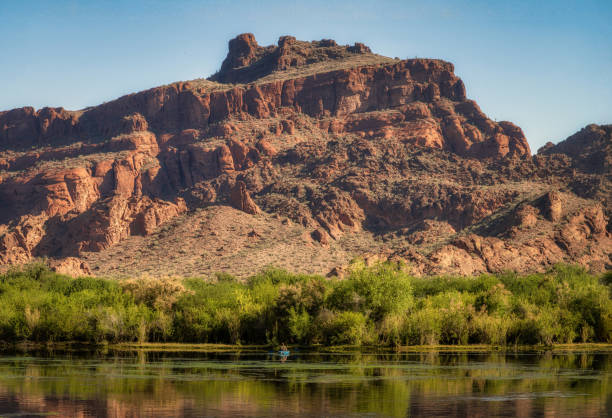 Colorado river and cliffs near Lee's Ferry Arizona