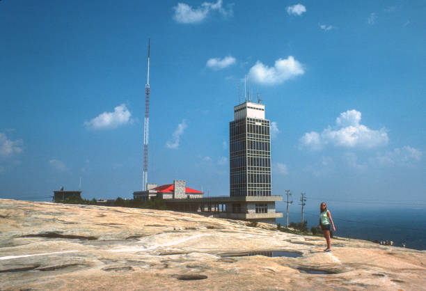 Stone Mountain GA - Nearing the Top - 1976