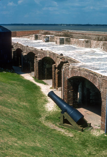 Fort Sumter NM - Inside the Wall - 1976