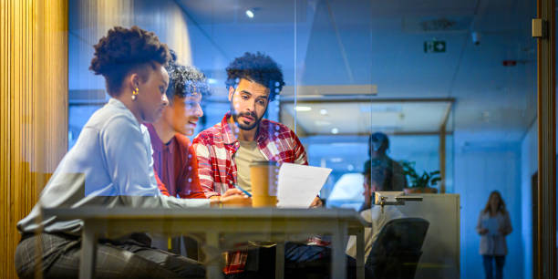 istock Diverse Team Engaging in a Business Meeting 2158643923