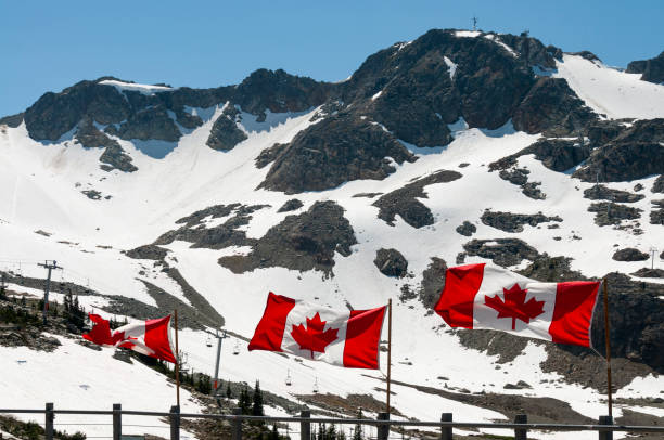 Canadian Flag, Whistler