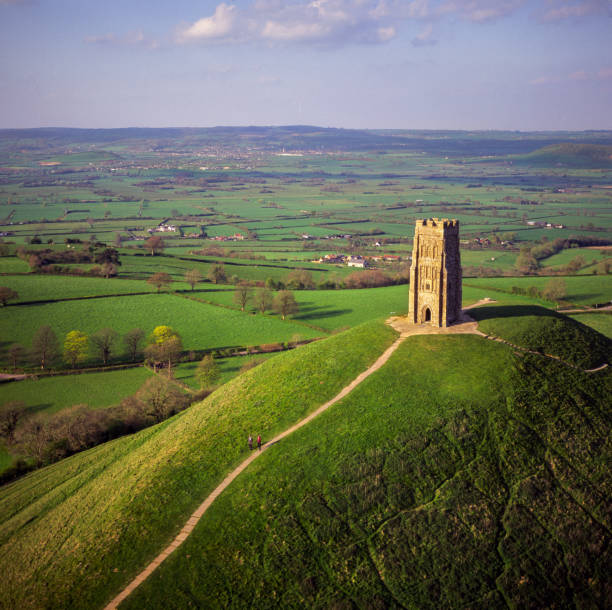 istock St Michael's Tower on Glastonbury Tor, Somerset, England 2158652496