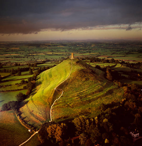 istock St Michael's Tower on Glastonbury Tor, Somerset, England 2158652499