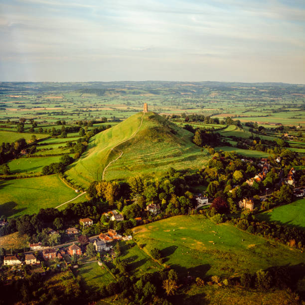 istock St Michael's Tower on Glastonbury Tor, Somerset, England 2158653024