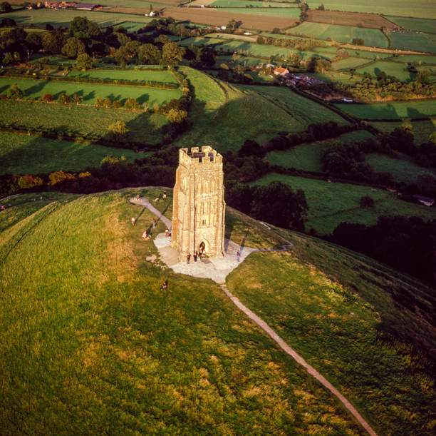 istock St Michael's Tower on Glastonbury Tor, Somerset, England 2158653058